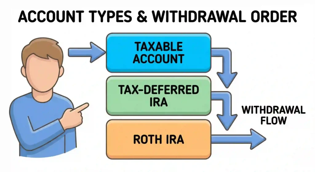 Use the "Withdrawal Sequence" Trick to Stay in Lower Tax Brackets