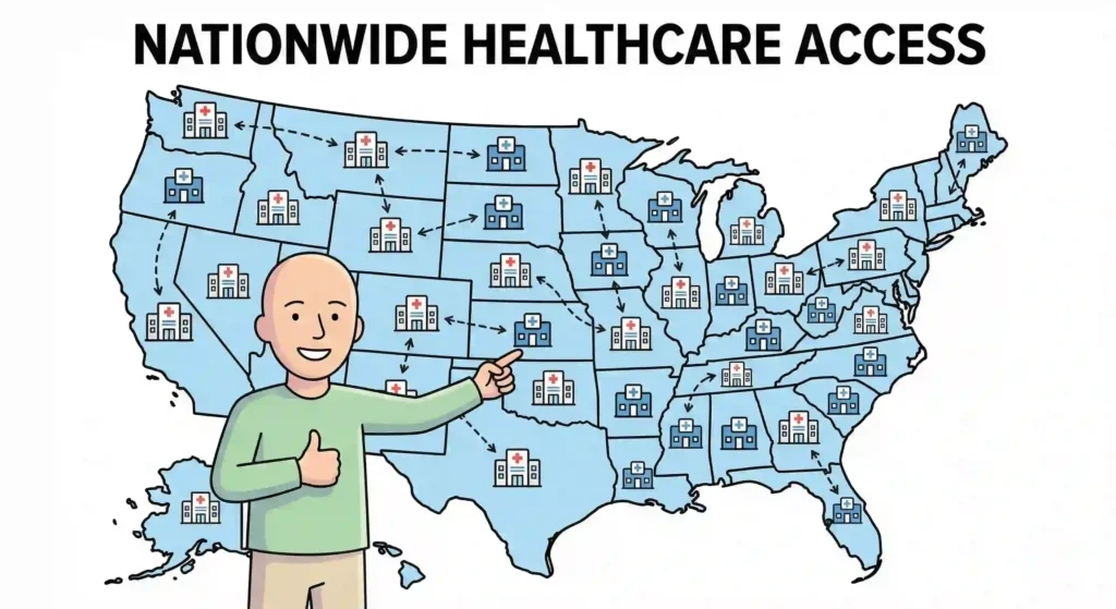 No Network Restrictions See Any Medicare-Accepting Provider in All 50 States